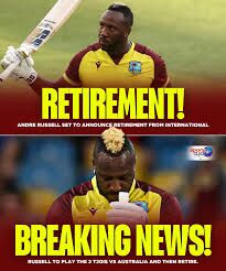 Andre Russell retirement