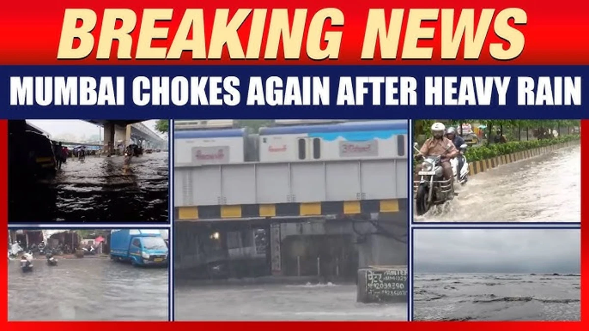 Mumbai में मूसलधार बारिश ने मचाई तबाही, रेल-हवाई सेवाएं प्रभावित, क्या करें सुरक्षित रहने के लिए? 1 mumbai rain news