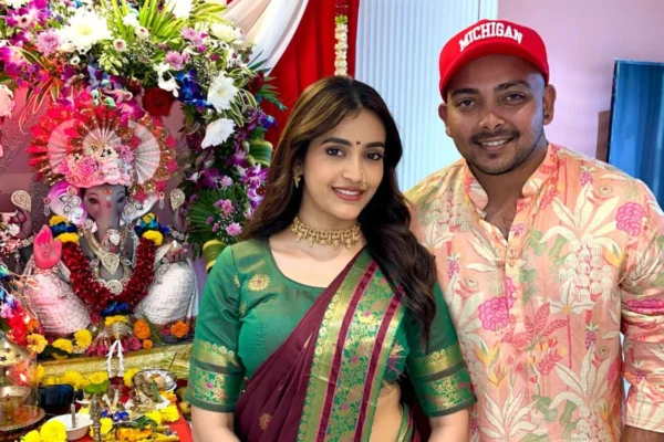 prithvi shaw girlfriend akriti agarwal