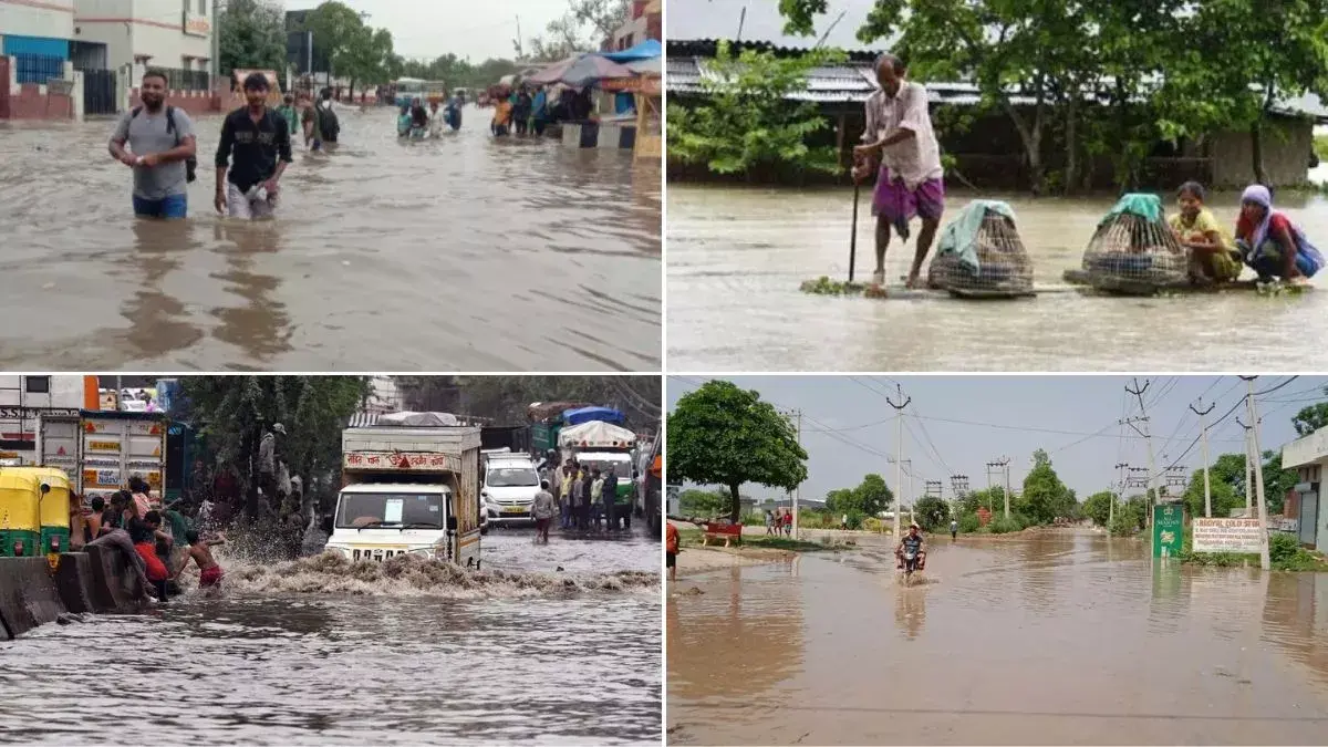 Punjab Flood News: सतलुज और ब्यास नदी के उफान से गांव डूबे
