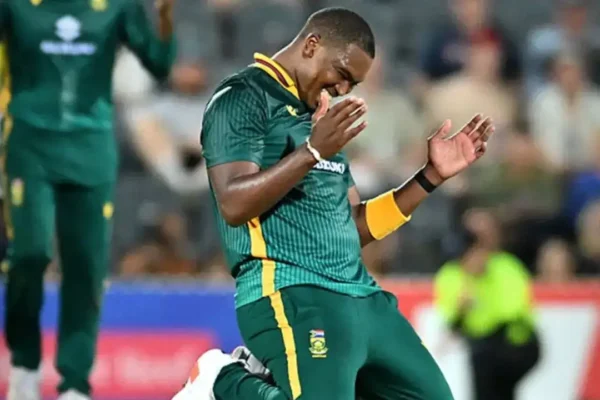 Lungi Ngidi five wicket haul vs Australia in Mackay ODI