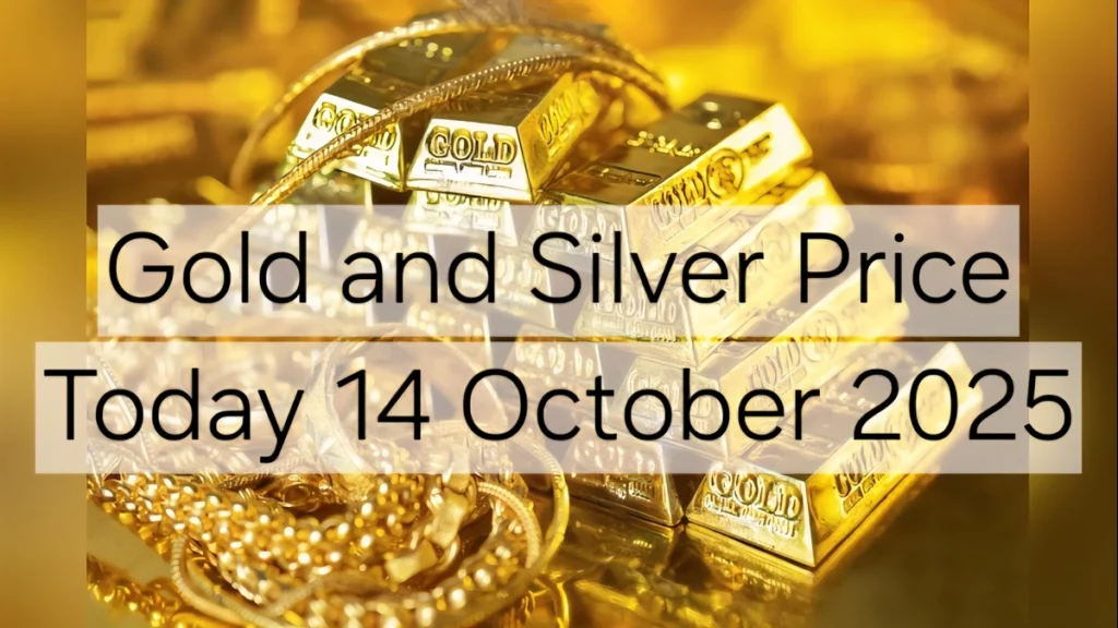 14 October 2025 Gold and Silver Rates in India 14 October 2025 Gold and Silver Price Today: Latest 18K, 22K, 24K Gold Rates and Silver Price Updates in India