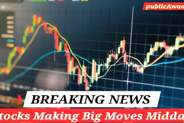 आज के शेयर बाजार में stocks making big moves midday के तहत Vodafone Idea, Coforge, Reliance और SBI Life में उछाल