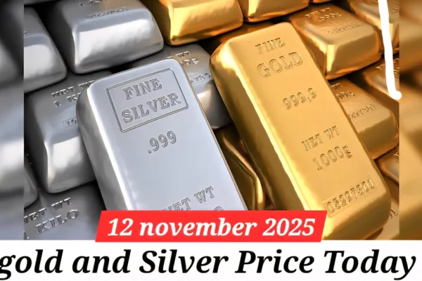 Gold and Silver Price 12 November 2025 के तहत आज भारत में सोना ₹12,551 प्रति ग्राम और चांदी ₹162 प्रति ग्राम, शहरवार रेट अपडेट।