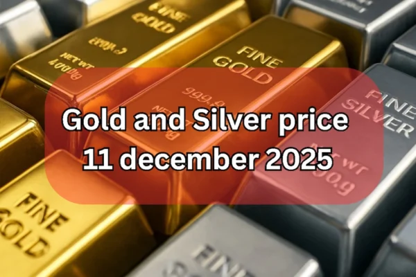 भारत में सोना और चांदी के ताज़ा रेट दिखाता ग्राफ, Gold and Silver Price Today पर आधारित आज का बाजार ट्रेंड और मूल्य अपडेट