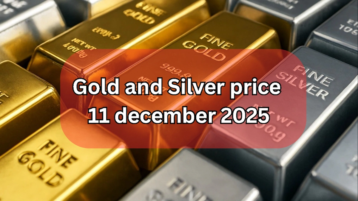 भारत में सोना और चांदी के ताज़ा रेट दिखाता ग्राफ, Gold and Silver Price Today पर आधारित आज का बाजार ट्रेंड और मूल्य अपडेट