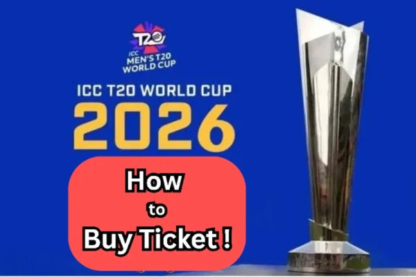 T20 World Cup Tickets 2026 के लिए ICC वेबसाइट पर ऑनलाइन टिकट खरीदें