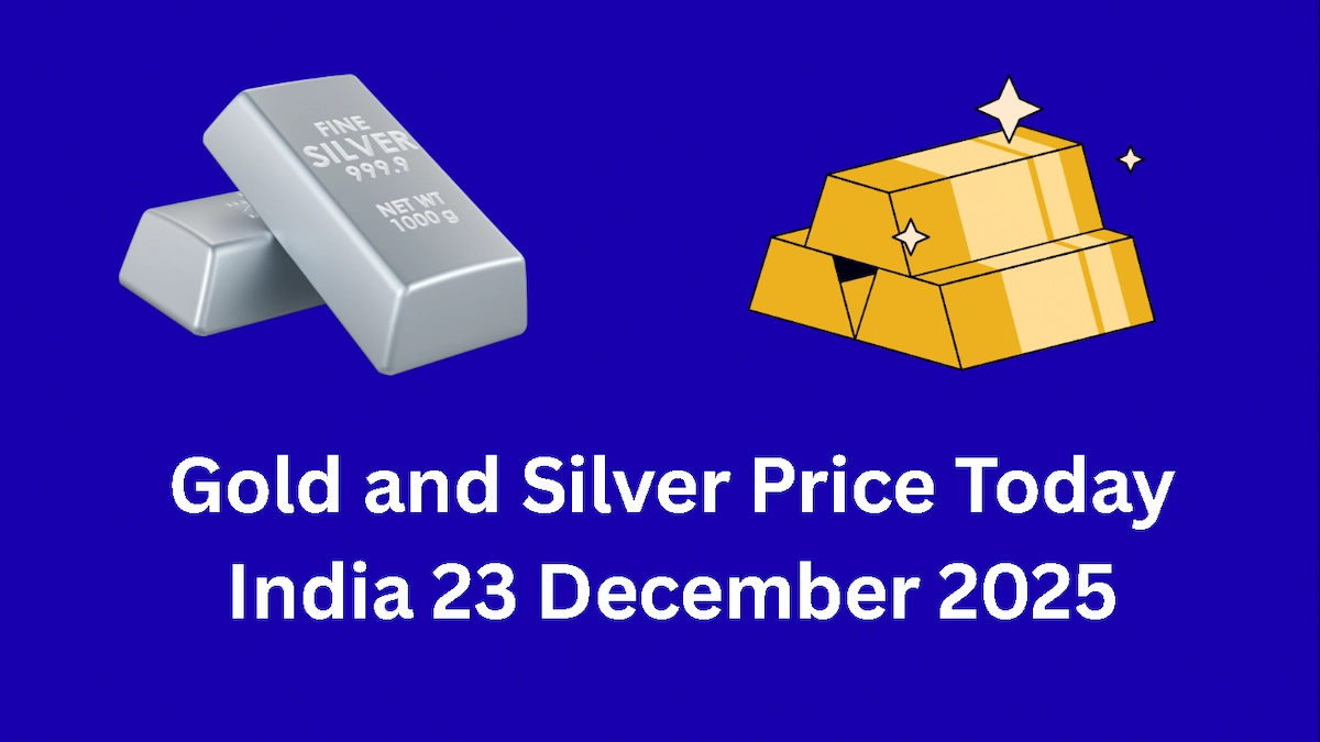 Gold and Silver Price Today India 23 December 2025 – 23 दिसंबर 2025 को भारत में सोने और चांदी के भाव, बाजार विश्लेषण और रुझान