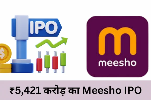 Meesho IPO Allotment से जुड़ा ग्राफ और अलॉटमेंट स्टेटस दिखाने वाला चित्र, निवेशकों के लिए आज का महत्वपूर्ण अपडेट