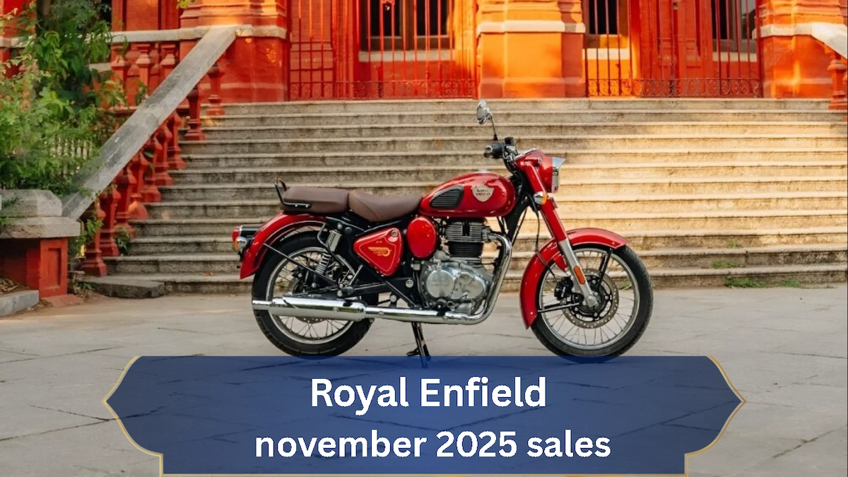 Royal Enfield November 2025 Sales - 1,00,670 यूनिट्स, 22% YoY वृद्धि