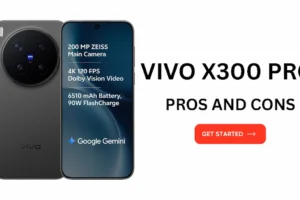 vivo X300 Pro pros and cons दिखाती यह इमेज कैमरा क्वालिटी, प्रीमियम डिजाइन और फ्लैगशिप स्मार्टफोन अनुभव को दर्शाती है