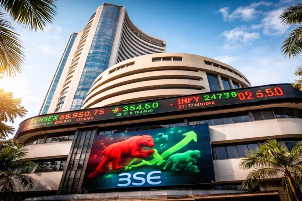 आज के स्टॉक मार्केट क्रैश का प्रभाव - बड़ी गिरावट की स्थिति (Stock market crash today)