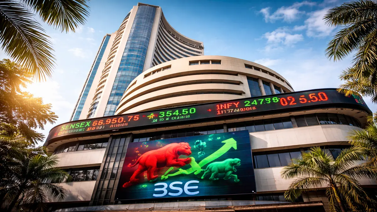 आज के स्टॉक मार्केट क्रैश का प्रभाव - बड़ी गिरावट की स्थिति (Stock market crash today)