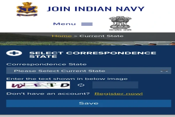 Indian Navy SSC Officer 2026 भर्ती के लिए आवेदन प्रक्रिया
