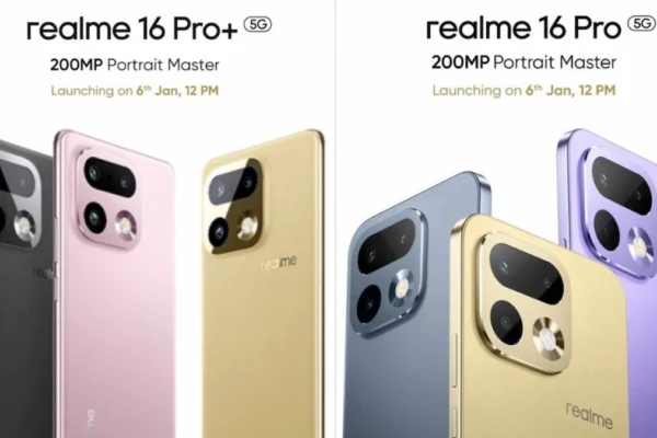 realme 16 pro vs realme 16 pro plus की तुलना, डिस्प्ले डिजाइन और कैमरा मॉड्यूल का क्लोज़-अप व्यू