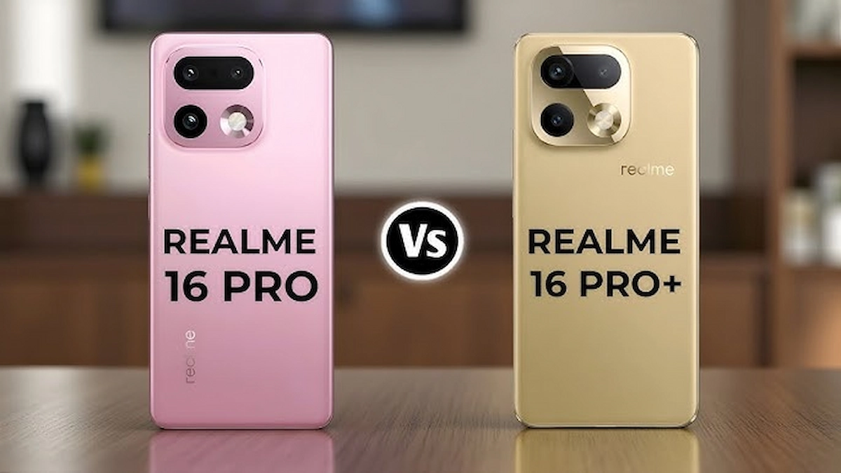 realme 16 pro vs realme 16 pro plus की स्पेसिफिकेशन तुलना, बैटरी, कैमरा और परफॉर्मेंस पर फोकस
