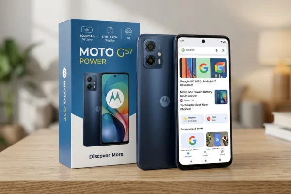 Moto G57 Power की कीमत, फीचर्स और बैटरी स्पेसिफिकेशन