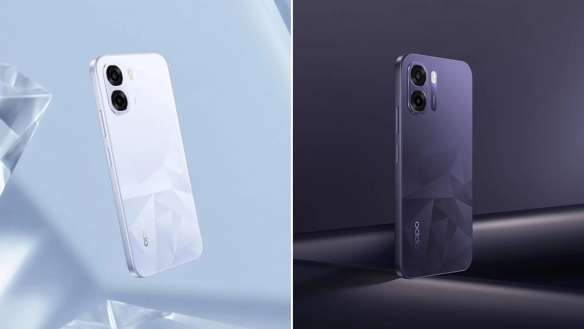 OPPO K14x 5G व्हाइट और पर्पल कलर वेरिएंट्स के साथ