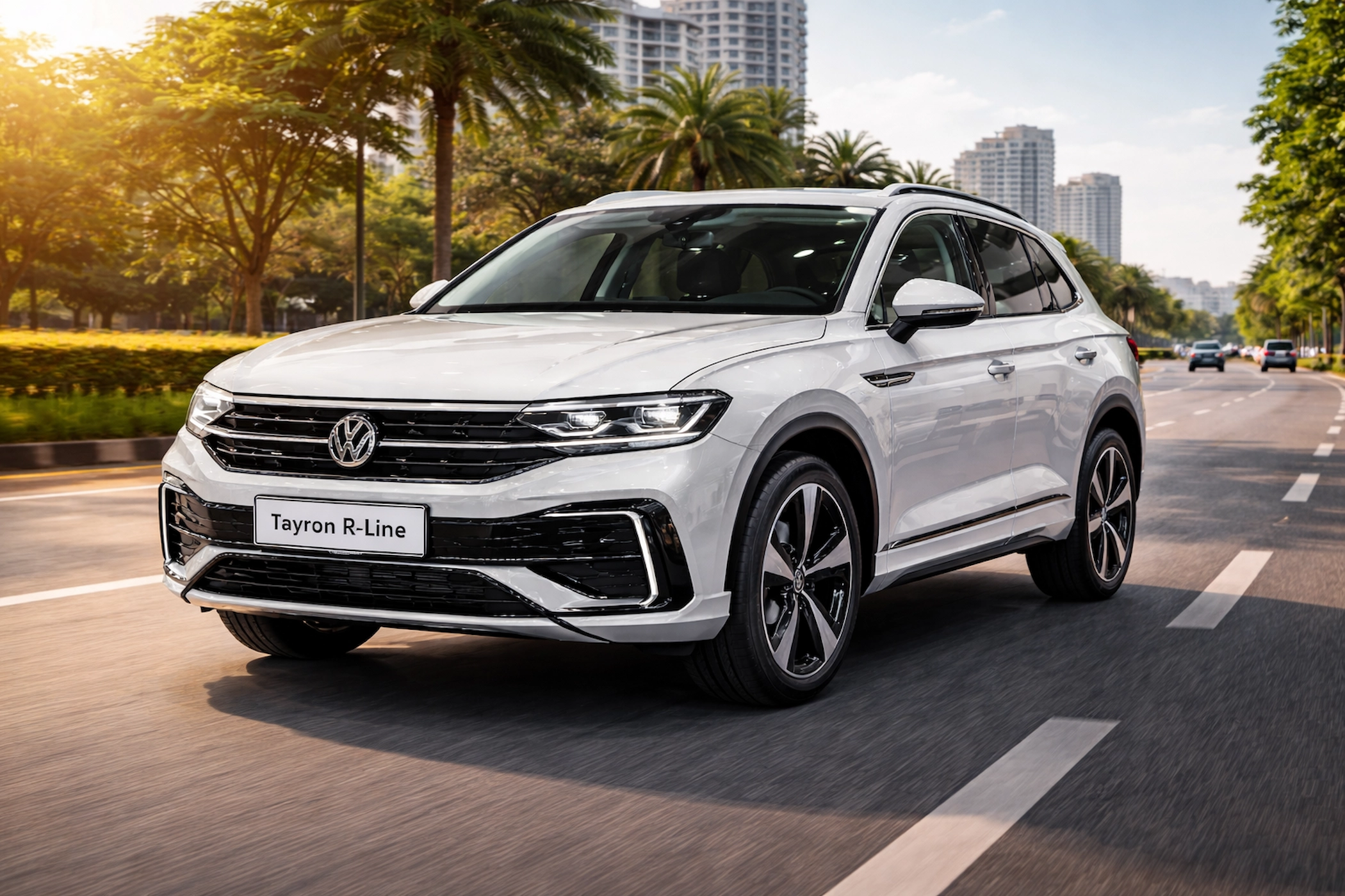 Volkswagen Tayron R-Line: आकर्षक और स्टाइलिश SUV Volkswagen Tayron R-Line की तस्वीर, प्रीमियम डिज़ाइन और पावरफुल इंजन के साथ