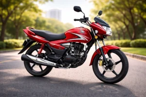 Honda Shine 125 Limited Edition बाइक का आकर्षक फ्रंट व्यू