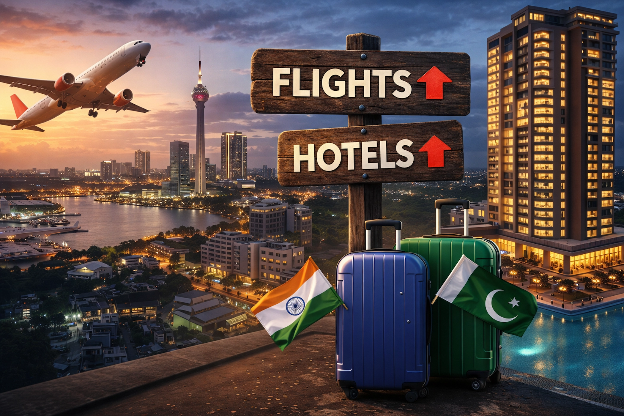 India vs Pakistan T20 World Cup 2026 कोलंबो में, फ्लाइट और होटल कीमतों में बढ़ोतरी