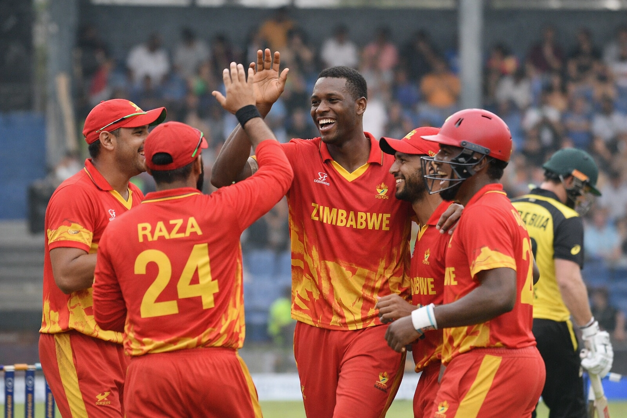 Zimbabwe 23 रन से विजयी Zimbabwe vs Australia T20 World Cup 2026 में ब्रायन बेनेट बल्लेबाजी करते हुए