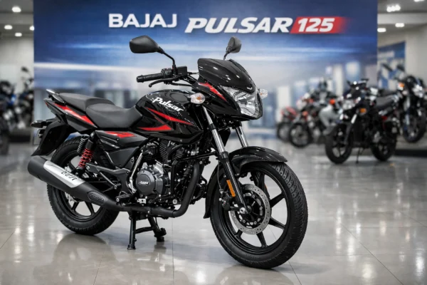 Bajaj Pulsar 125 का डिज़ाइन और सुरक्षा फीचर्स