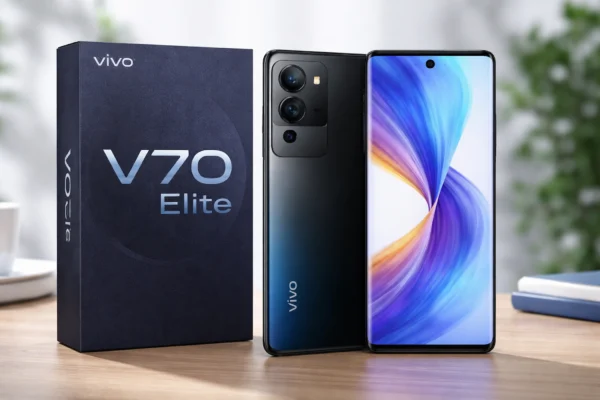 Vivo V70 Elite स्मार्टफोन 32MP सेल्फी कैमरा और AI ब्यूटीफिकेशन फीचर के साथ