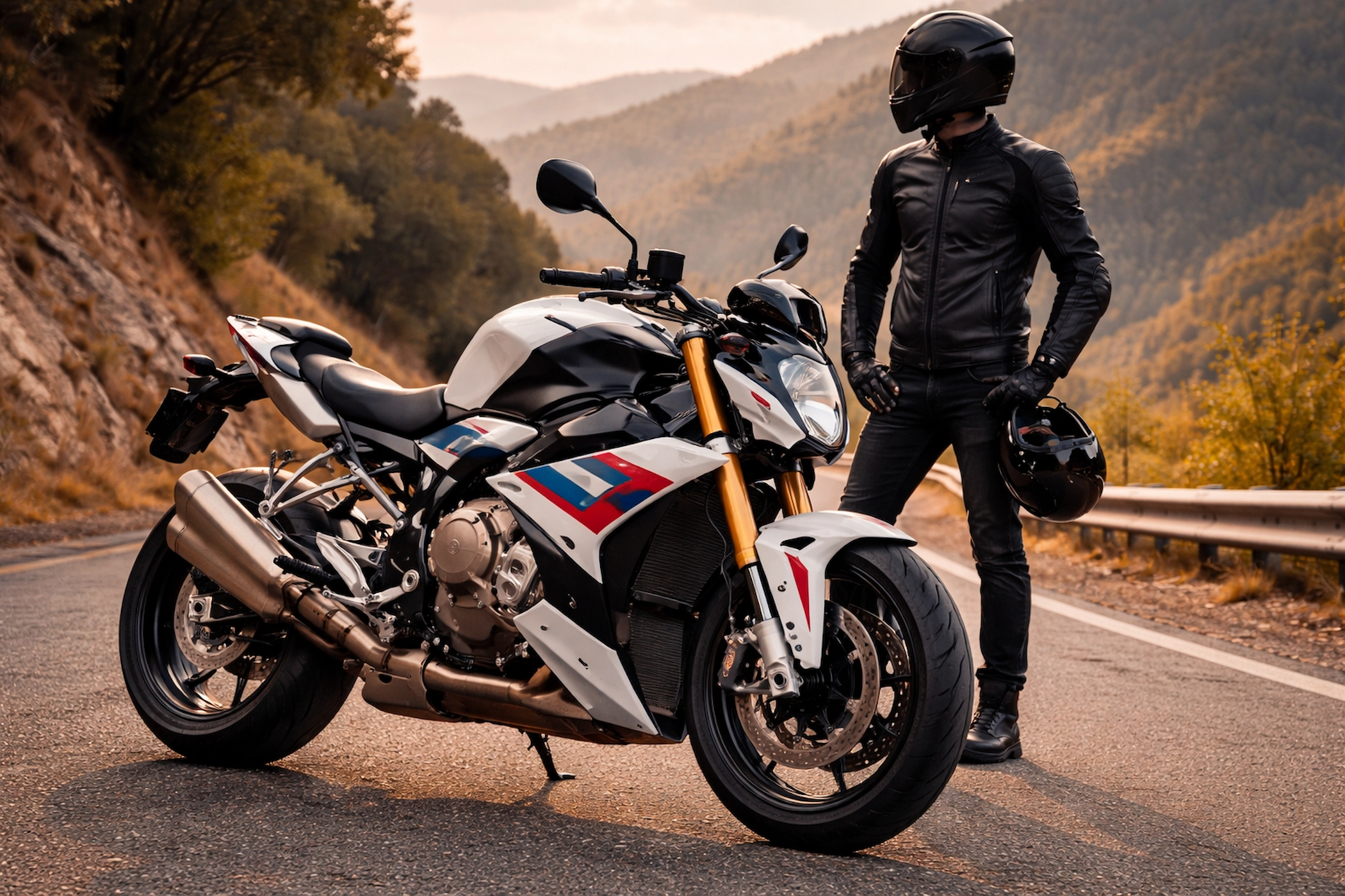BMW S 1000 R फीचर्स और कीमत इमेज BMW S 1000 R की प्रीमियम naked sports bike फोटो, जिसमें muscular बॉडी, TFT display वाला modern लुक और दमदार रोड प्रेजेंस नजर आती है