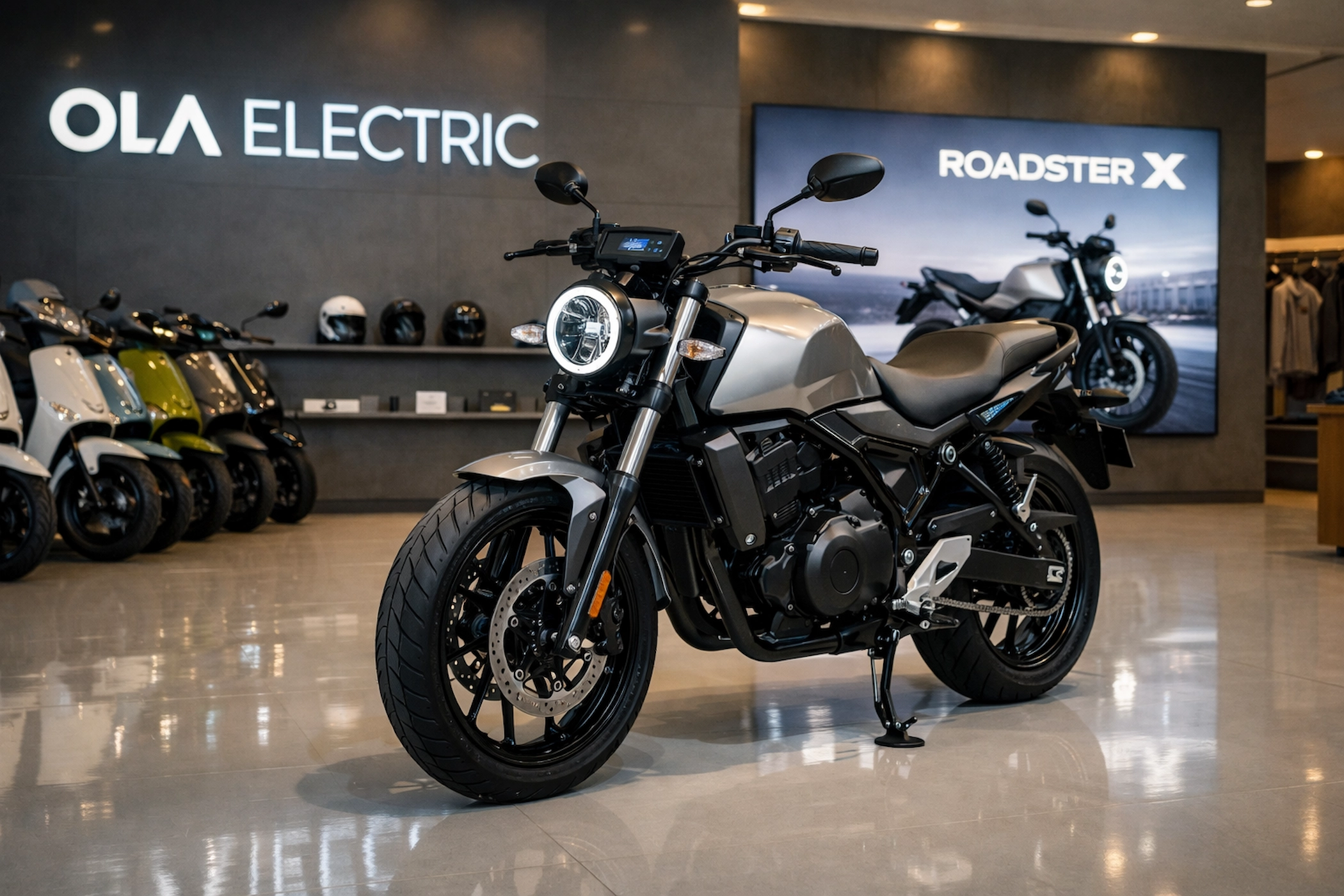 भारत में लॉन्च हुई ola roadster x इलेक्ट्रिक बाइक, 252KM रेंज और ₹84,999 शुरुआती कीमत के साथ