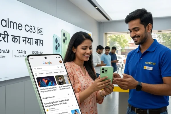 Realme C83 5G स्मार्टफोन का 50MP कैमरा और शानदार फोटो क्वालिटी
