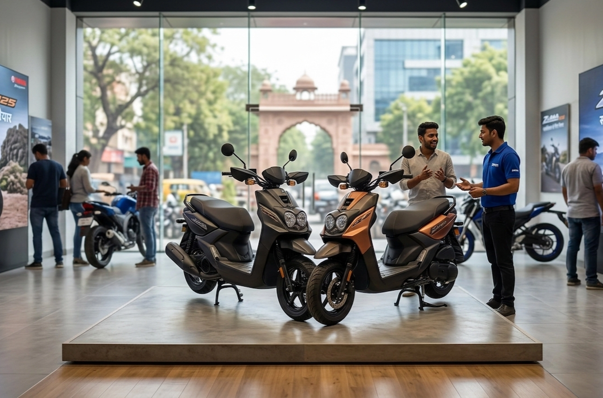 Yamaha Zuma 125 2026 स्कूटर की डिज़ाइन और फीचर्स