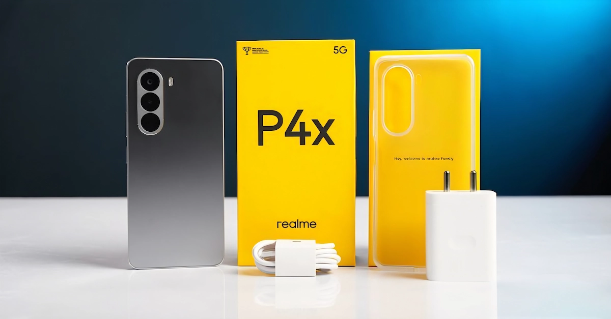 realme P4x 5G हैंड में पकड़ा हुआ, 144Hz LCD स्क्रीन, 50MP कैमरा, 45W फास्ट चार्जिंग और मैट फिनिश डिजाइन