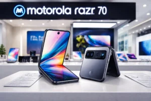 Motorola Razr 70 का डुअल 50MP रियर कैमरा और 32MP फ्रंट कैमरा, उच्च क्वालिटी फोटोग्राफी के लिए