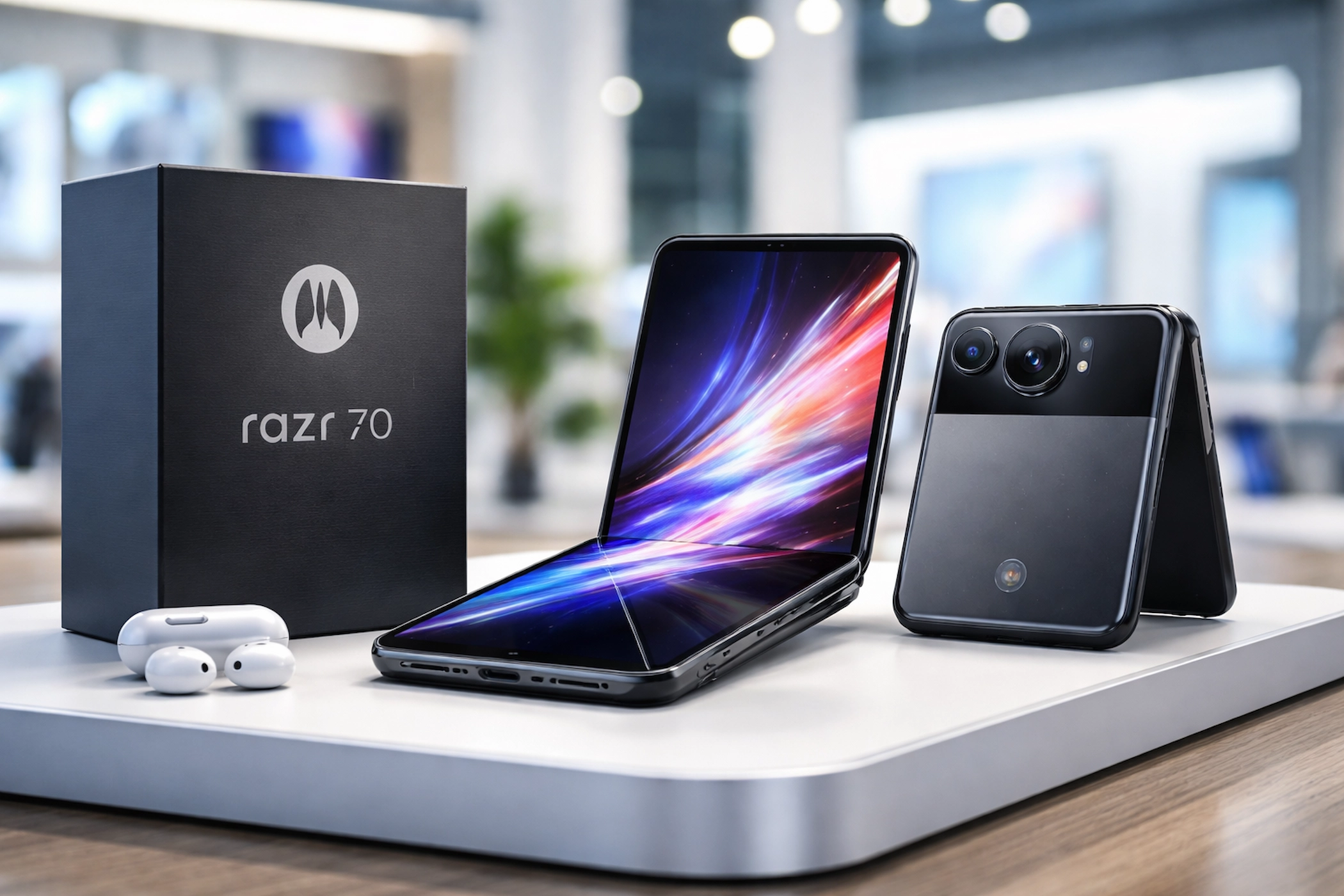 Motorola Razr 70 का 6.9 इंच का फोल्डेबल डिस्प्ले, 120Hz रिफ्रेश रेट और OLED टेक्नोलॉजी के साथ