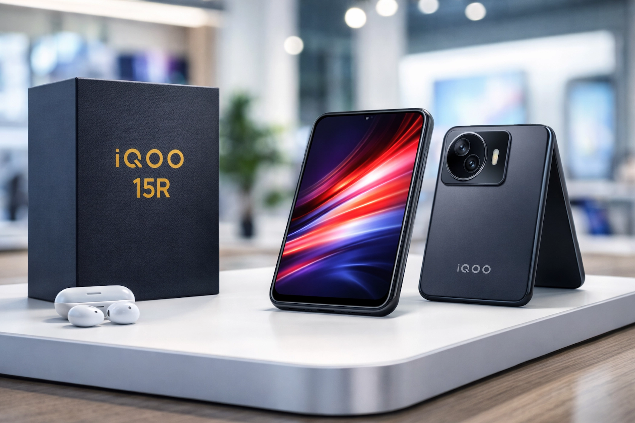 iQOO 15R स्मार्टफोन 7,600mAh बैटरी, 6.59-इंच AMOLED डिस्प्ले और IP68/IP69 वॉटर रेसिस्टेंट के साथ