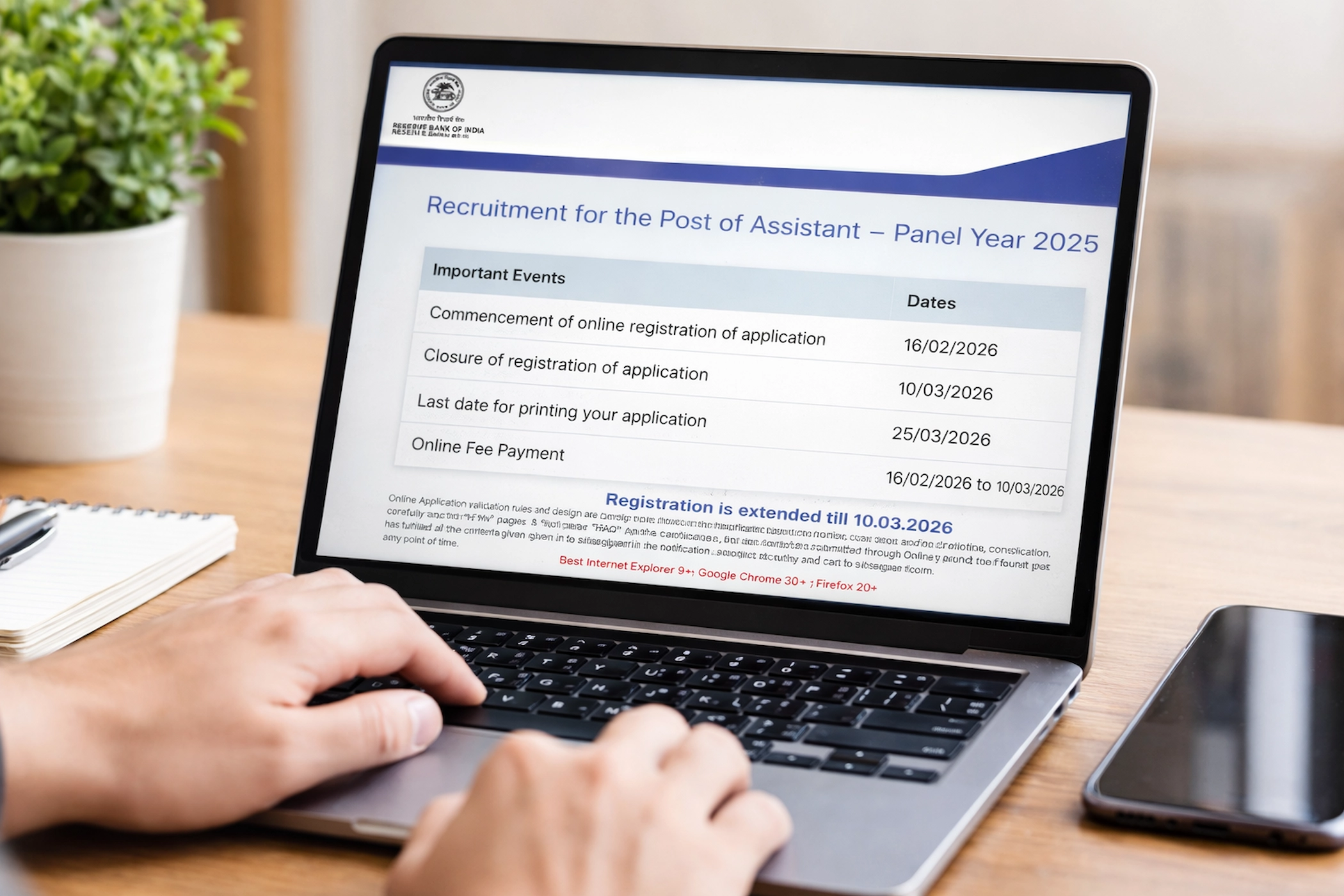 RBI Assistant Recruitment 2026 भर्ती के लिए योग्यता और श्रेणीवार रिक्तियों का विवरण सभी उम्मीदवारों के लिए
